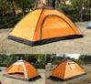 Orange 2 Person Double Layer Camping Tent Waterproof Hiking Outdoor Hunting