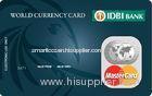 4 - color Printed MasterCard Smart Card / Magstripe E Currency Card