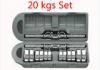 20KG Adjustable Stainless Steel Dumbbell weight Set / GYM Fitness Dumbbell