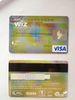 Black hico magstripe visa smart gold card of hbl bank card ISO standard