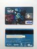 Bank's visa smart card with hico - magstripe and standard hologram