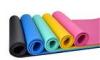 Colorful custom print rubber natural fitness yoga mat with bag