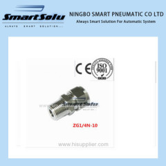 Free shipping Stainless Compression Fitting pneumatic Fitting