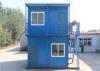 Two Stories Flat Pack Container House With Ladders Movable As Worker Camp