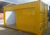 Comstom Made Modified Shipping Containers Easy Pull Down doors Storage Space