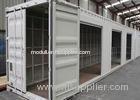 Steel Structure Modified Shipping Containers For Warehouse Customized