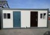 Modern Steel Two Doors Flat Pack Container House South Africa For Public Shower Room