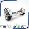Intelligent White 2 Wheel 10 Inch Balance Scooter With Bluetooth