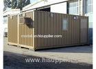 Mechanical Construction Modified Shipping Containers Modular House Eco Accommodation Type