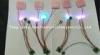 Beautiful Lights 2 Colorful LED And 1 Button Flashing sound chip for toys