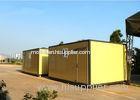 Professional Economic Yellow Mobile Office Containers 20 Feet Or Military house