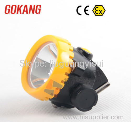 atex approved led cordless mining cap lamp