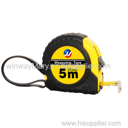 3m 5m 7.5m 8m 10m rubber cover metric and inch stainless steel tape measure