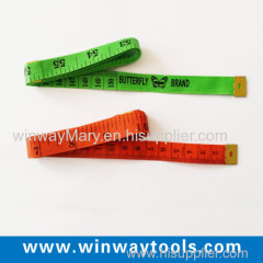 150cm 200cm 300cm pvc fiberglass cloth tailor tape measure