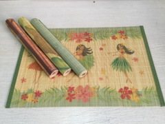 2016 new design bamboo table mat