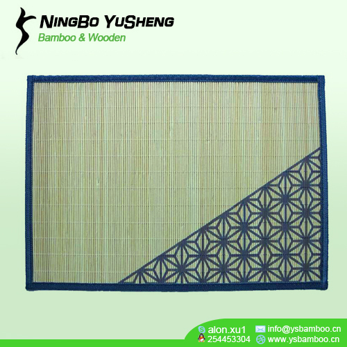 Nice Printing design bamboo table mat