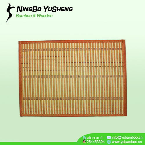 Bamboo woven dining table mats