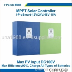 Esmart MPPT solar controller 48V 15A eSmart 15A 48V 12V 24V 48V auto work Gel Vented NiCd etc esmart-15A