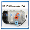 HR SP10 auto air conditioner compressor 6pk 12V factory supplier