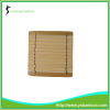 Natural Square Bamboo Cup Coasters handmade