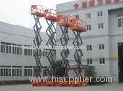 Handling Equipment Electric Scissor Lift Table / Outdoor Self Propelled Scissor Lift