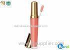 Orange Moisturizing Long Lasting Lip Gloss Sunscreen With Transparent Shell