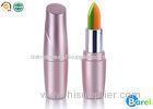 3.8G Sunscreen Two Color Long Lasting Lipstick Glossy With Pink Shell