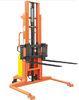Warehouse Manual Hand Stacker With Wide Leg Length And Adjustable Forks