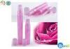 Pink Long Lasting Perfume For Ladies / Natural Rose Perfume Lipstick Shape