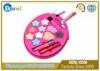 Fashionable Round Beautiful Childrens Makeup Kit Skin - Friendly With Private Label