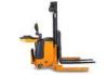 Warehouse Equipment Full Electric Lift Stacker With Adjustable Fork