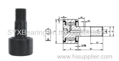 Stud type cam followers in inch dimensions with seals. Full complement needle