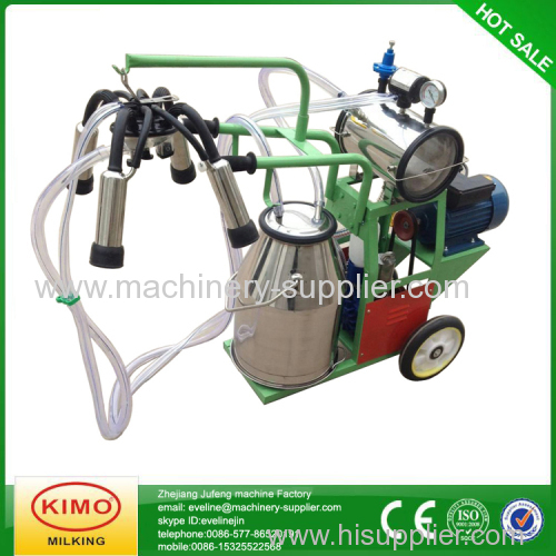 Newest 2016 Electric Vacuum Portable Milking Machine for Cow/goat/sheep