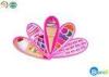 4 Pallet Girls Games Makeup Flower Shape Moisturising Makeup Sets For Children