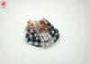 Large Soft Cute Hair Scrunchies Pattern Clear Elastic Hair Bands