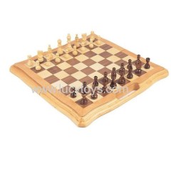 hot selling rubber wood chess game set