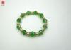 Luxury European Green Bead Charm Bracelets Womens Fashion Jewelry