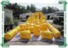 10 Men Yellow Inflatable Paint Ball Bunkers Waterproof for Fun