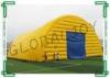 Yellow Event Large Inflatable Tent Fire Resistance 0.55mm Thick
