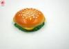 Simulated Hamburger Orange Resin Accessories For Promotional Gift