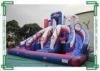 Commercial Inflatable Water Slide for Kids Captain America Theme