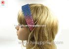 Colorful Sweet Wide Plastic Lace Hair Band Bows For Kids / Women
