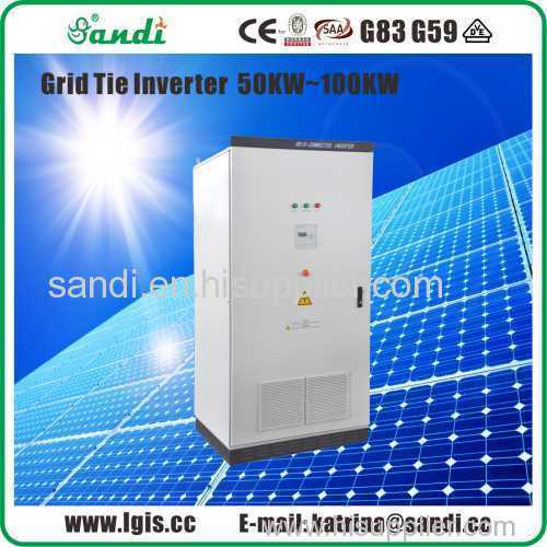 3-phases 380V on grid solar invertor 50kw