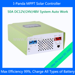 CE RoHS SMART1 MPPT 48V 50A solar charge controller 50A 48V PV regulator MPPT 50A with RS232 Lan DC