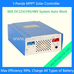 2years warranty 48V 60A MPPT solar charge controller PV regulator 48V 60A Solar 60A 48V with LAN
