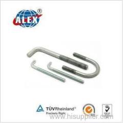 Special Fastener J L Anchor Bolt with HDG Surface