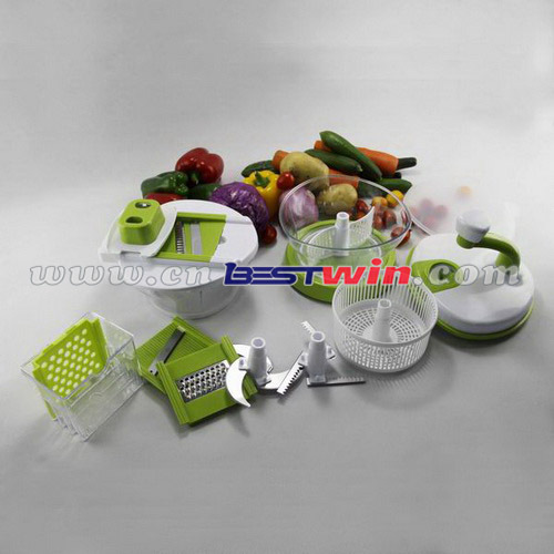 Multifunctional Food Processor/ Nicer Dicer Vegetable Slicer/ Salad Spinner As Seen On TV