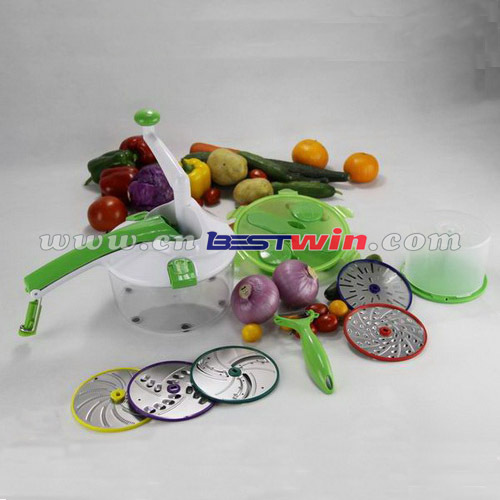 Multifunctional Food Processor/ Nicer Dicer Vegetable Slicer/ Salad Spinner As Seen On TV