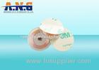 PVC Passive rfid tag small 125khz RFID clear tag with 3m adhesive tape