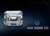 1.74ct Supper White Emerald Cut Moissanite Created 6mm x 8mm